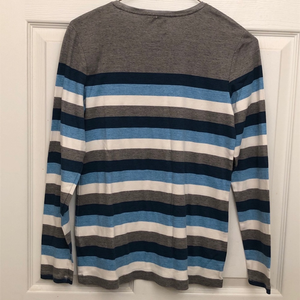 🎉 Croft & Barrow Sz S Stripped Long Sleeve - Picture 4 of 10